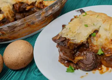 Vegan Mushroom Pot Pie