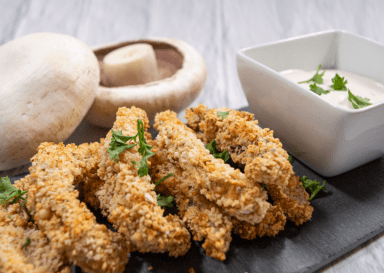 White Cap Mushroom Fries