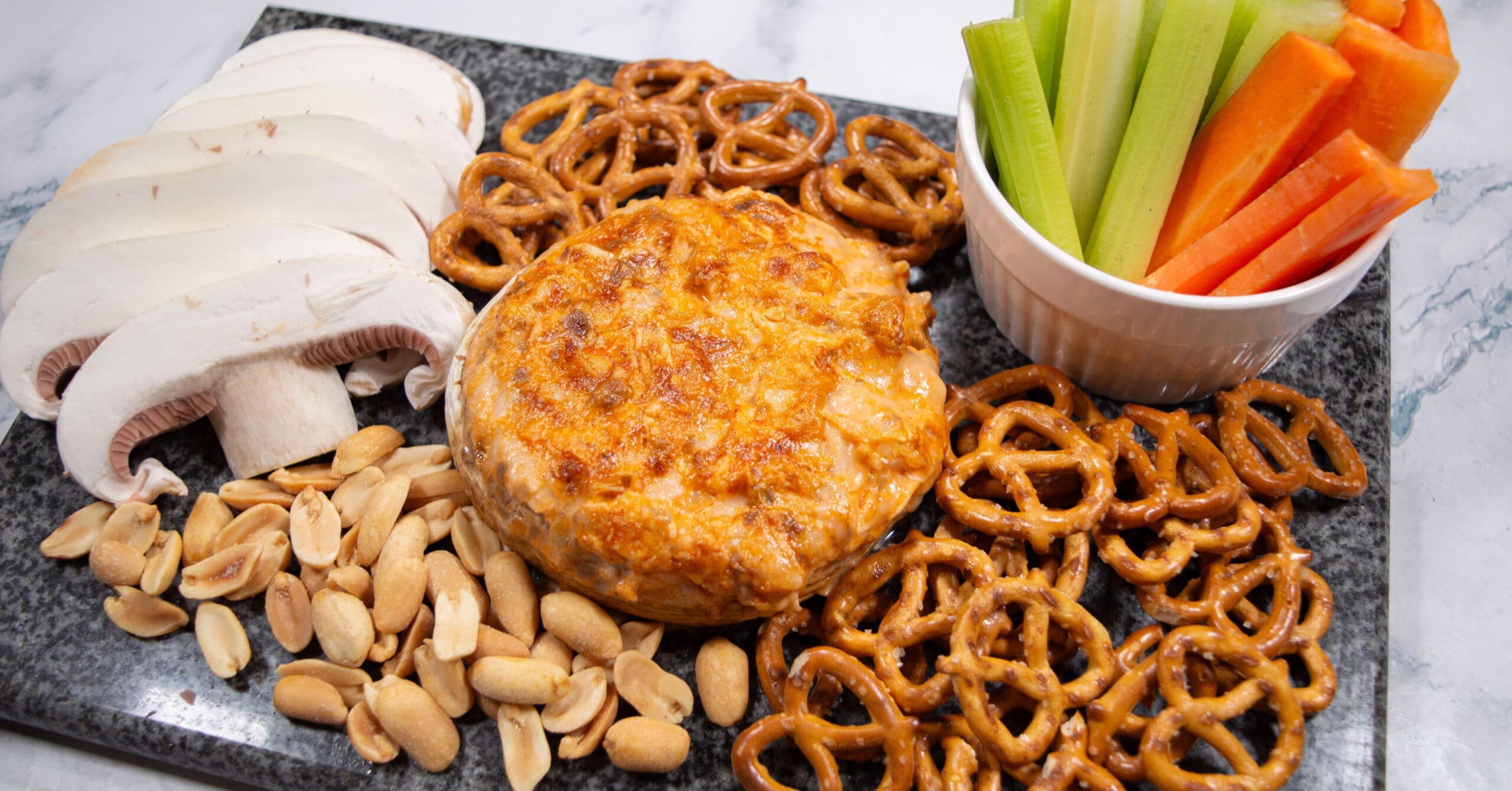 Buffalo Mushroom Dip | Recipe | Highline Mushrooms