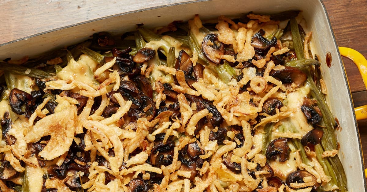 Green Bean Casserole | Recipe | Highline Mushrooms