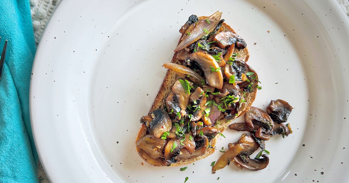 Mushroom Marsala Toast | Recipe | Highline Mushrooms