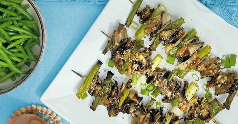 Rosemary Orange Glazed Mushroom Skewers | Recipe | Highline Mushrooms
