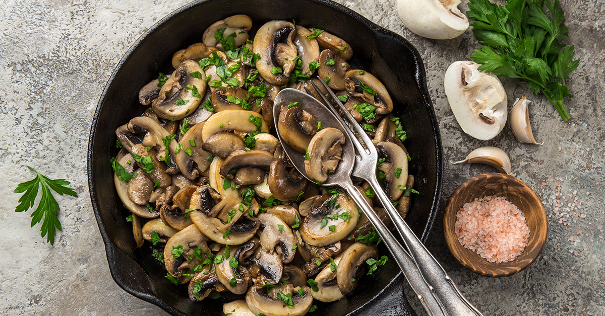 Sautéed Garlic Mushrooms – Highline Mushrooms