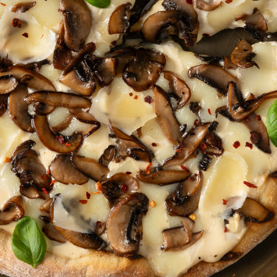 Garlic Mushroom Quiche Highline Mushrooms