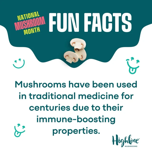 Mushrooms have been used in medicine for centuries due to their immune-boosting properties.